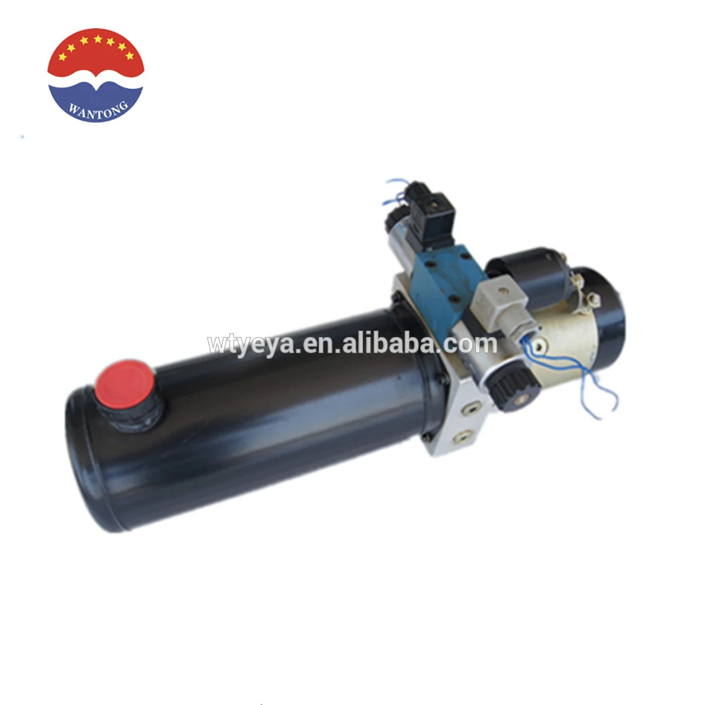 DC 12 volt or 24 volt electric hydraulic power units,small hydraulic power pack units