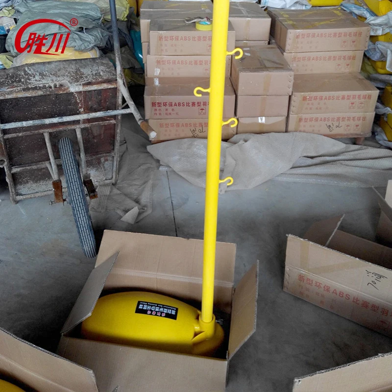 
Cheap Steel Pipe Movable Outdoor Portable Badminton Pole For School 