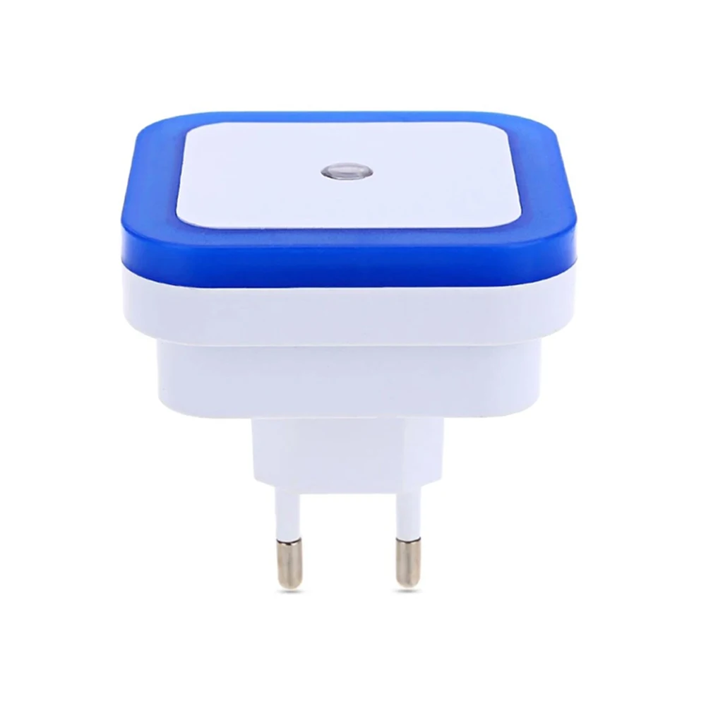 LED Motion Sensor Toilet EU Plug Night Light Sleep Lamp For Baby