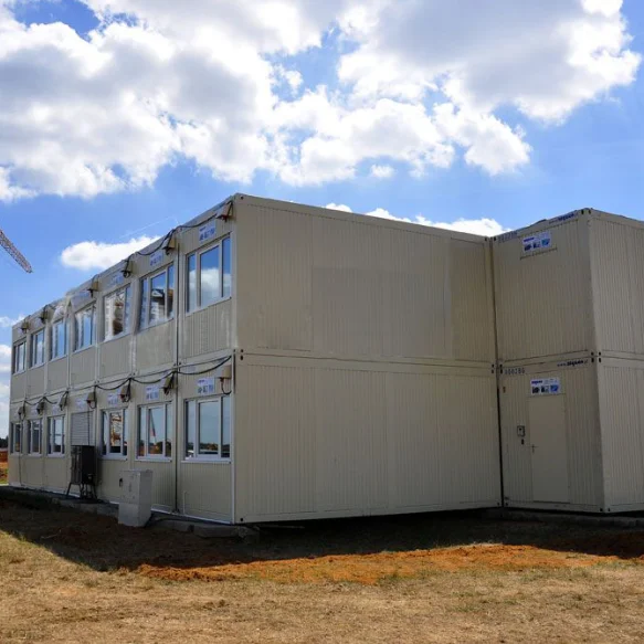 Luxury modular mobile life Foldable transport container house/residence/office/pavilion/booth for sale