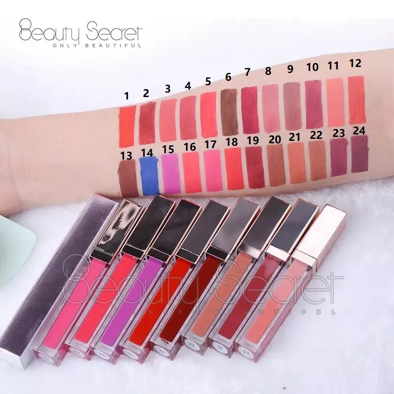 private label lipstick matte gloss long lasting waterproof liquid high quality matte lipstick