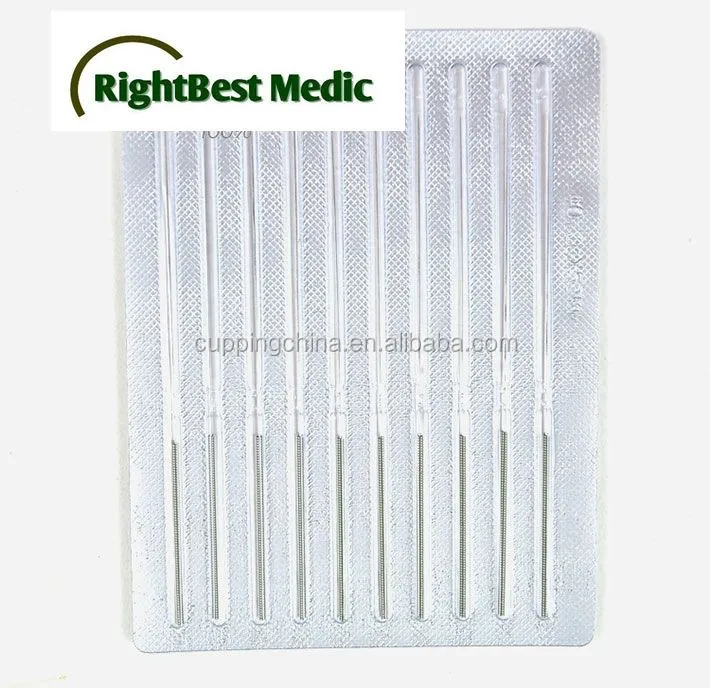 Huanqiu Disposable Needles Sterile Acupuncture For Single Use Hand Needle Acupuncture Therapy Facial acupuncture needles
