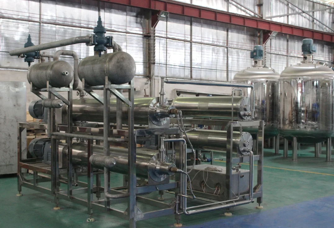 OEM turnkey bakery milk butter process equipment