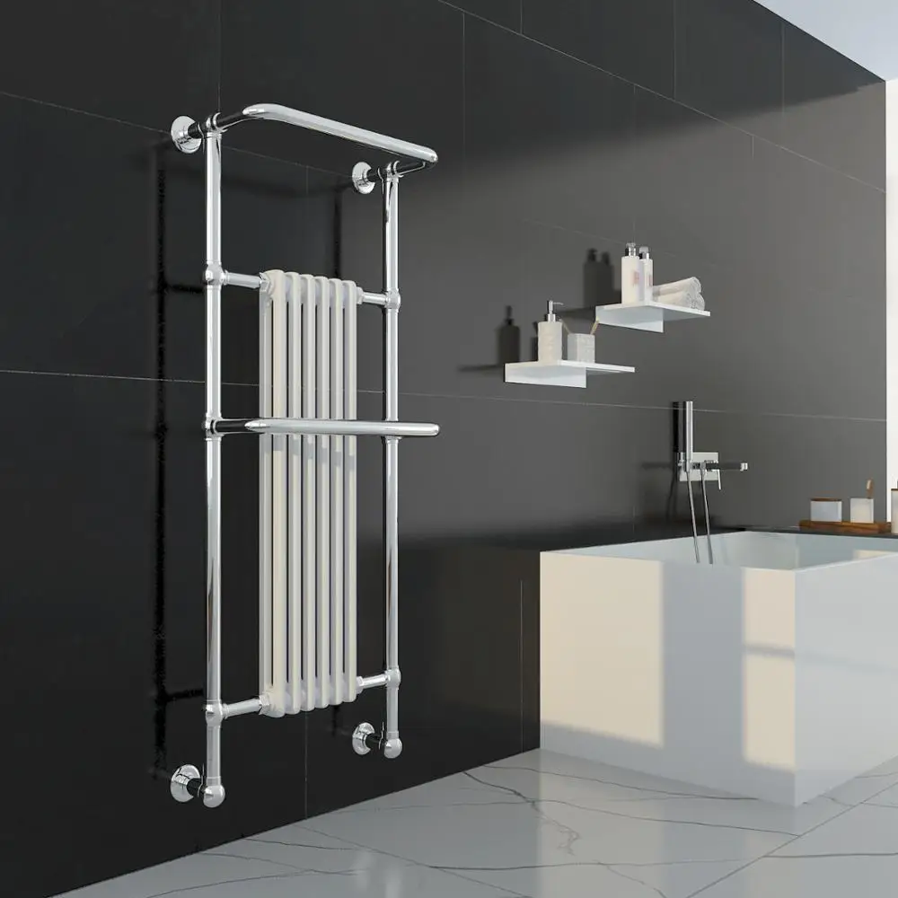 SUN-TR14WM Traditional Wall Mounted Designer Heated Towel Rail Bathroom Radiator