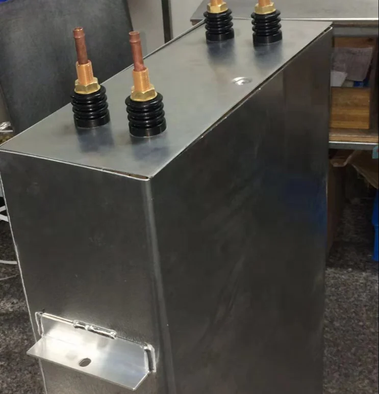 
Water cooled capacitor -306uf 3000v 300hz induction heating system 