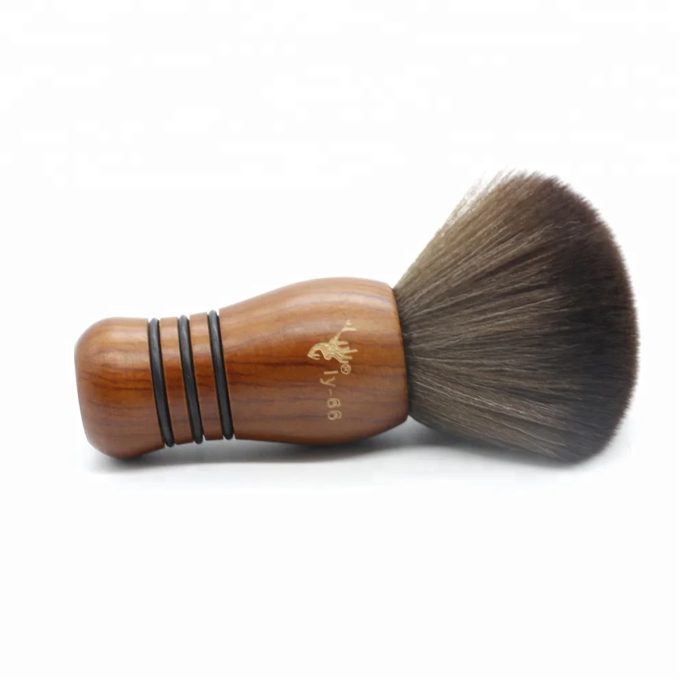 Soft Wool Barber Powder Brush Hair Cutting Cleaning Tools Cosmetic Neck Brush