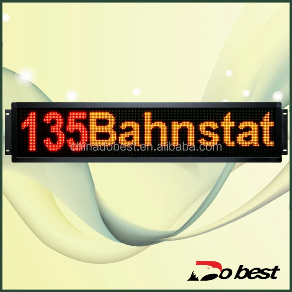 Bus LED Display Destination Board
