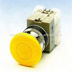 22mm, 25mm, 30mm Mushroom Head Momentary Push Button Switch (AEPB)