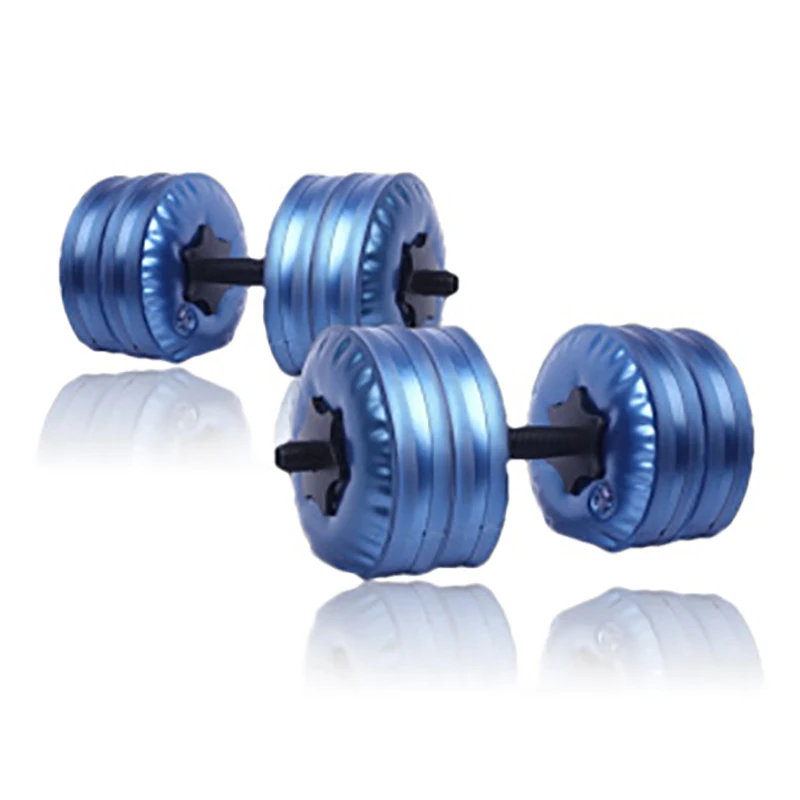 Newest products body building water filled dumbbells with RoHS approval