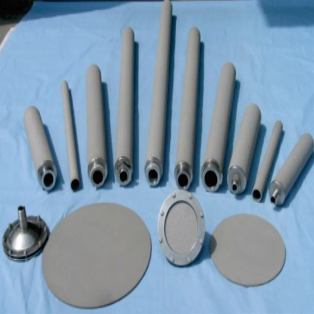 
Stainless steel sintered porous filter cartridge 