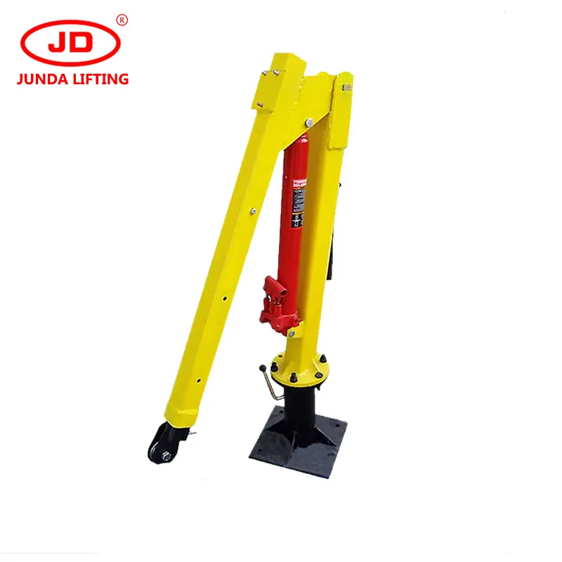 500kg 1000kg 12V / 24V DC portable small electric hoist hydraulic winch truck crane