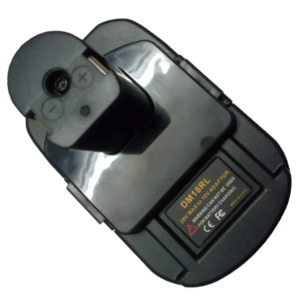Battery Adapter DM18RL  for De walt and Mil waukee 20V/18V Li-Ion battery For Ryobi 18V lithium and nicd  P108 ABP1801 Battery