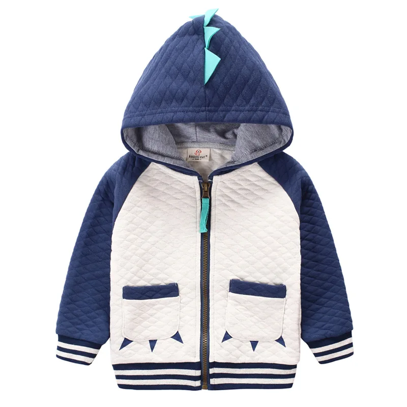 
HT-LBC cool popular warm boy coats Korean Baby boys denim jackets Kids hooded coats cheap 