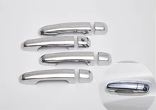 Abs Chrome Car door handle covers For Toyota Land Cruiser Prado J 150 FJ150 2010 2011 2012 2013 2014 car accessories