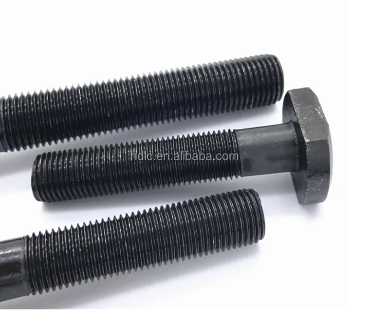 
Grade 10.9 Black DIN 933 DIN 931 Heavy Hex Bolt 