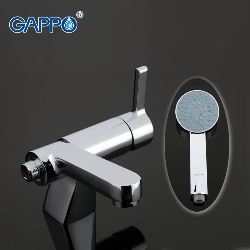 GAPPO Water Mixer Bathroom Faucet Tap Bath Basin Sink Faucet Mixer Brass Faucet Hand Shower G1204
