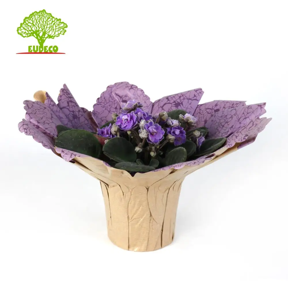 cheap Laminated printed kraft pot covers