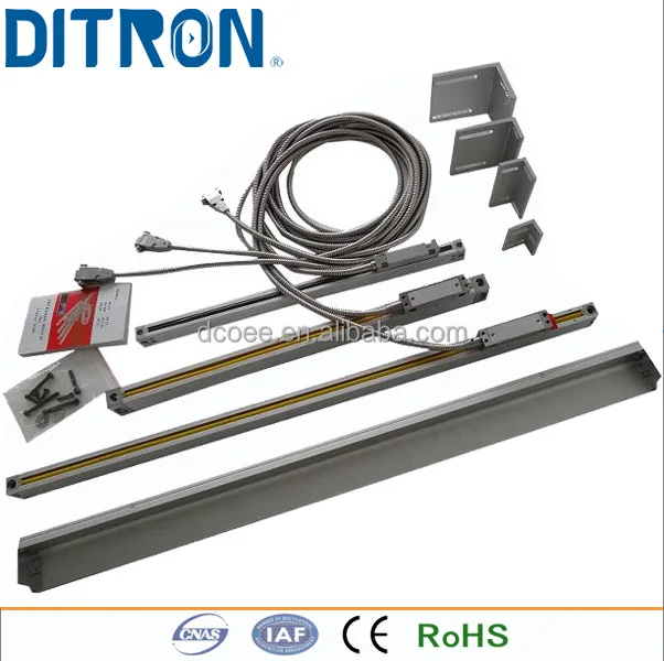  Высокая aaccuracy Ditron Линейный Стекло DRO с 3 оси цифровой индикации Dro 0-3000 мм Комплект фильтров для Токарный станок ЧПУ/фрезерный ЧПУ