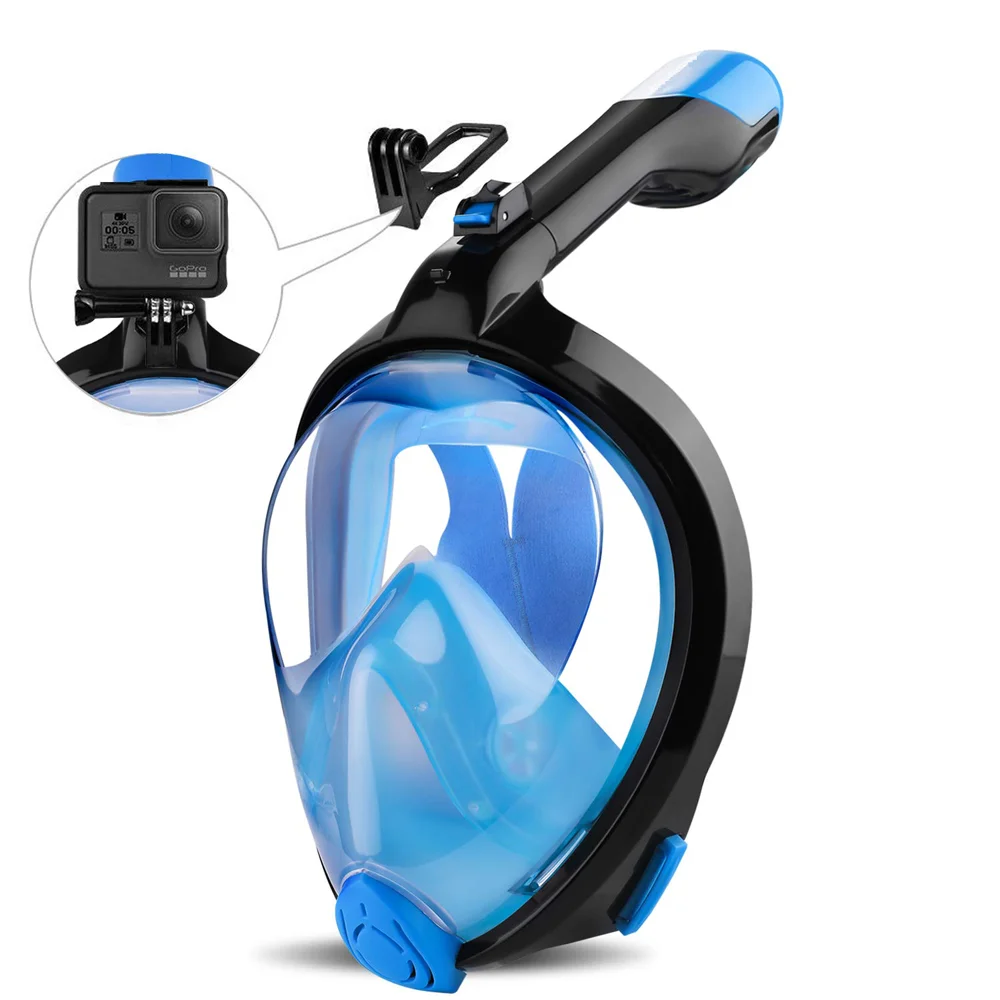 Scuba Diving Full Face Mask/Snorkel Mask Full Face Snorkel Set