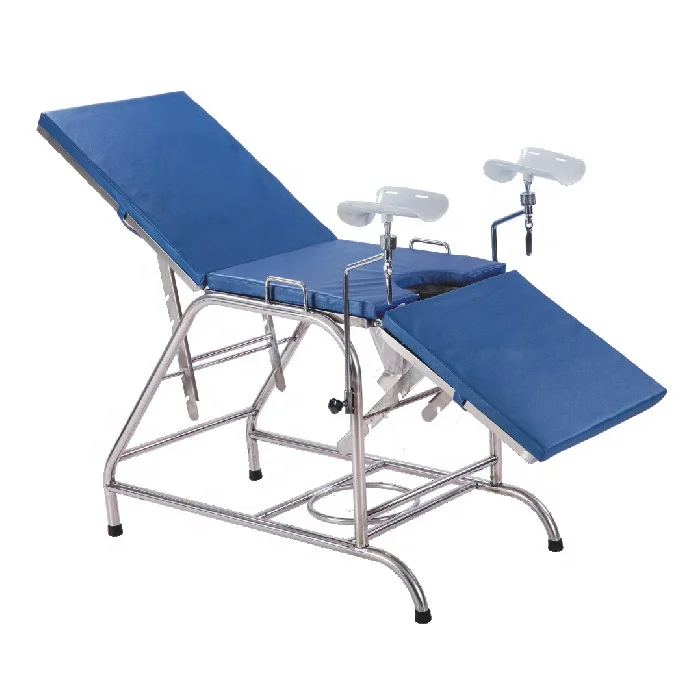 
Hot sales iron stainless steel gynecological examination chair comprehensive production bed <span style=