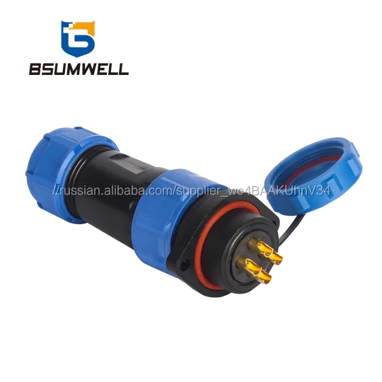 Hot products straight connector spring power cable factory price