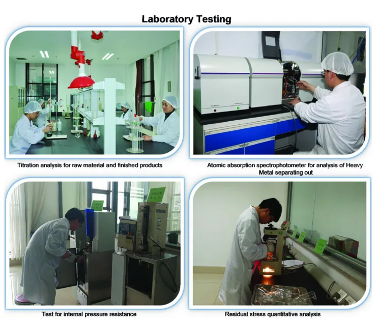 Clear Moulded Injection Glass Vials for Antibiotics ISO 20mm USP Type I/ II/ III