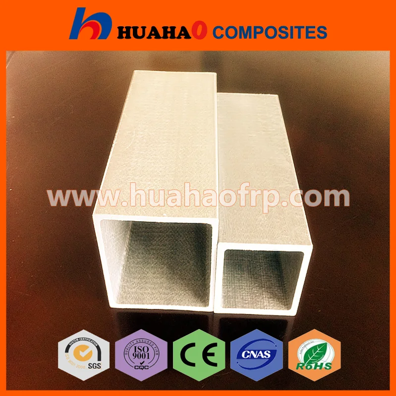 FRP Square Pipe, High Strength Corrosion Resistant Durable FRP Square Pipe
