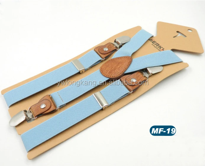New design high quality kids suspenders personalized suspenders