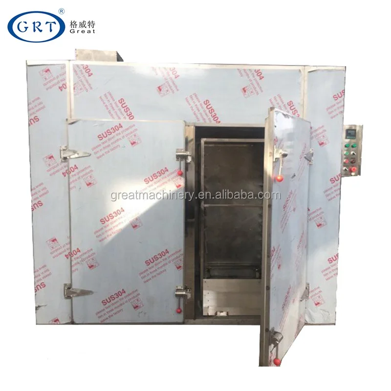 Горячий воздух циркулирует промышленные лоток барабан духовка для табачных листьев томата