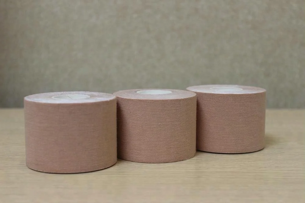 High Quality Cotton Sports Kinesiology Tape/cotton/adhesive/muscle bandage