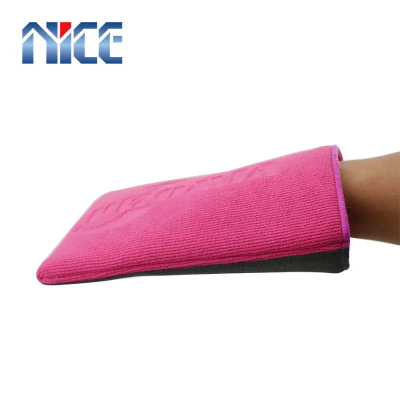 Усовершенствованная Волшебная Перчатка из микрофибры для мытья автомобиля, глиняная перчатка