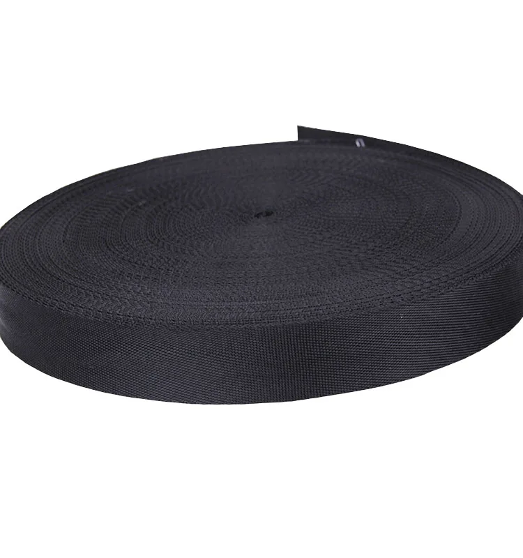 High Quality Nylon Webbing Strap Heavy Duty Nylon Tape Twill Pattern Bag Shoulder Strap 20mm/30mm/40mm