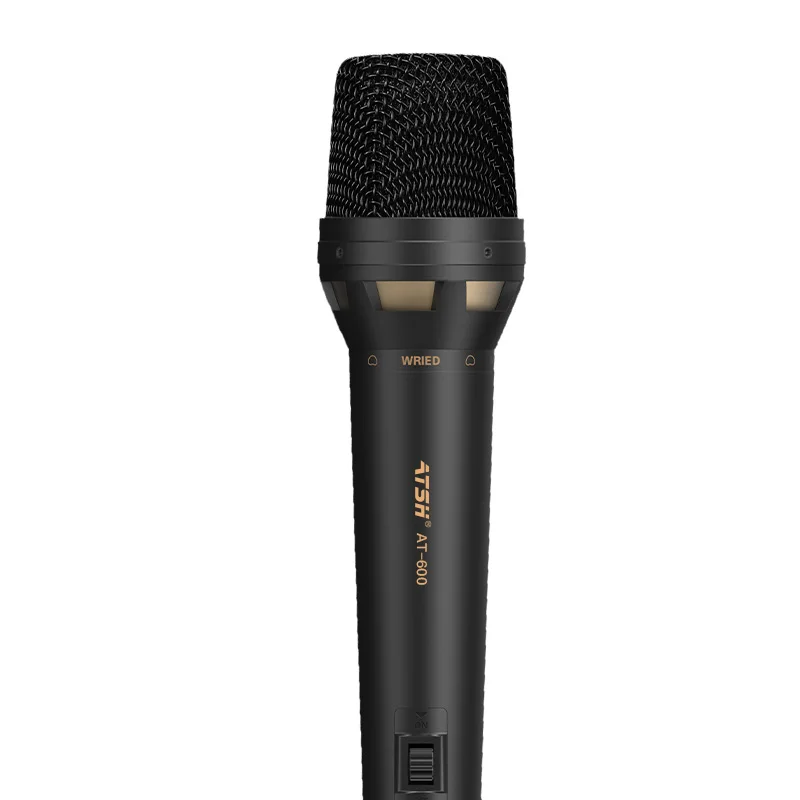 Manufacturers low-cost wholesale stage ktv handheld dynamic wired microphone family karaoke high fidelity metal sound card micro