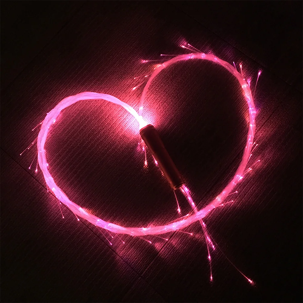 34 цвета ночной клуб сексуальный свет Светодиодная волоконно-оптическая танцевальная плетка