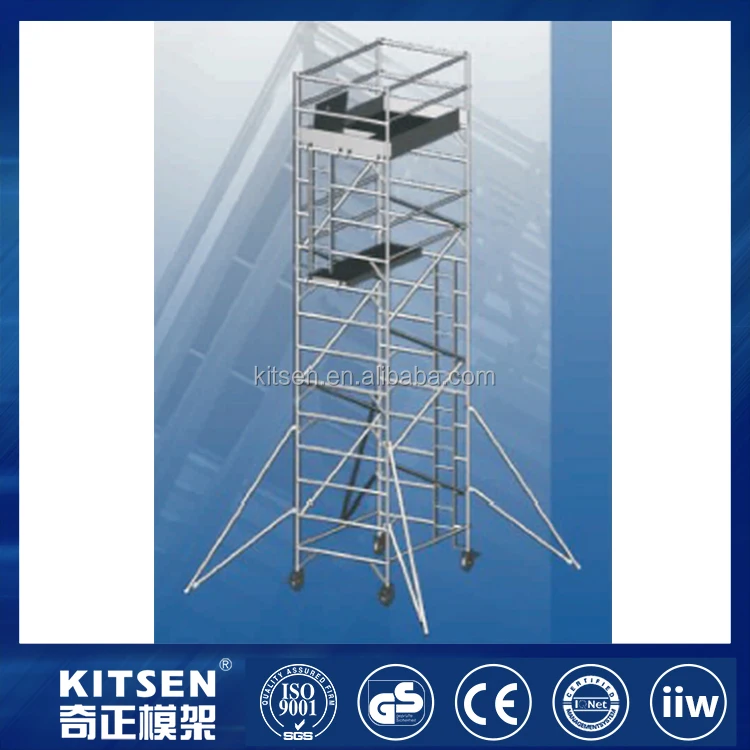 Aluminum Mobile Scaffolding Tower For Building Construction