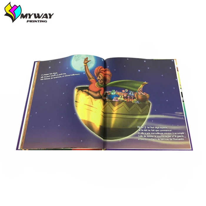 Best color hardcover book printing in China