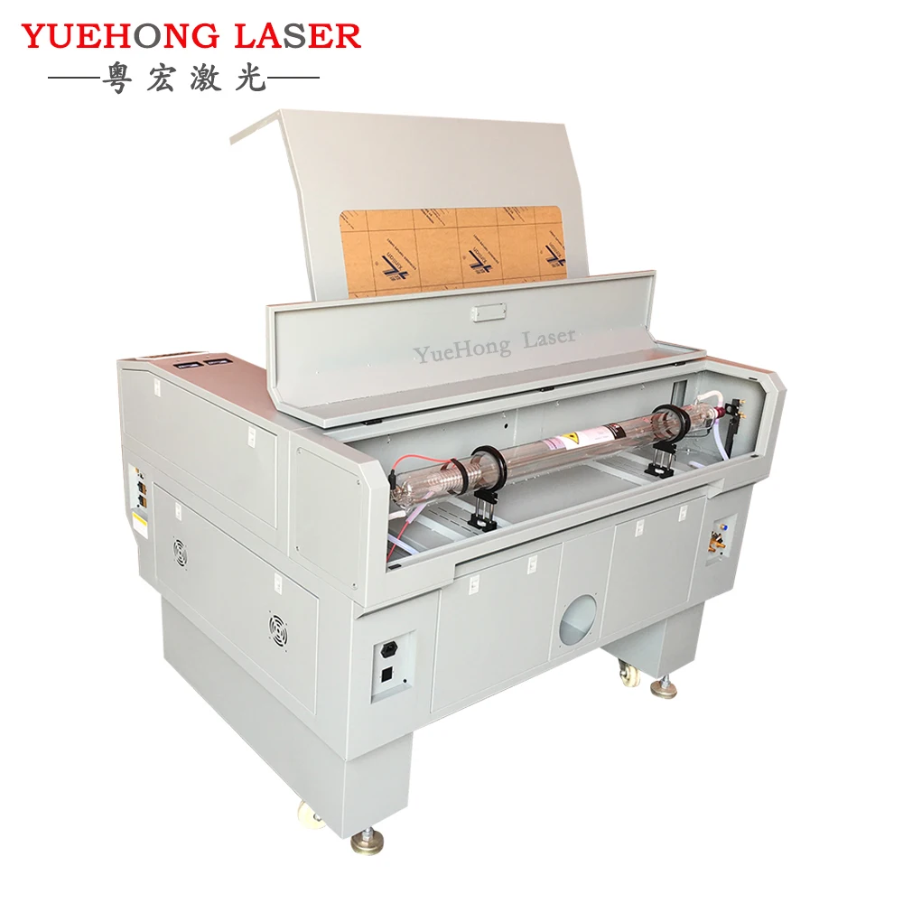 YUEHONG 80w 100w 130w For Acrylic /MDF/Wood/Leather Nonmetal material  Mini Co2 Laser Engraving Machine 9060