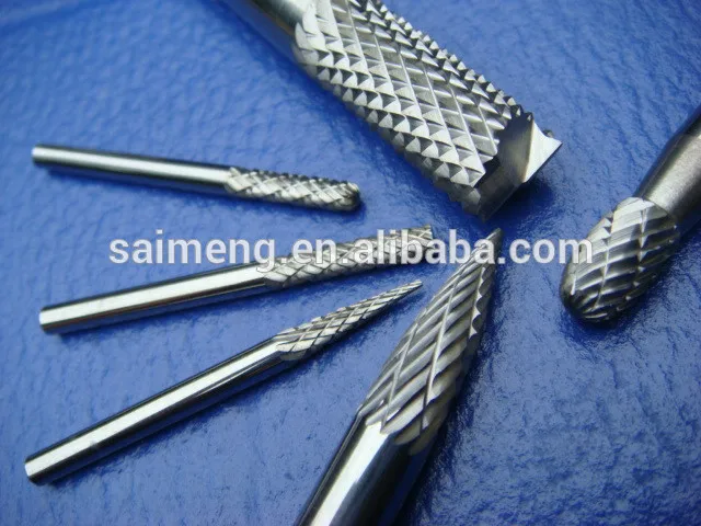 Высокое качество вольфрама заусенцев твердого сплава бур ротари чпу
