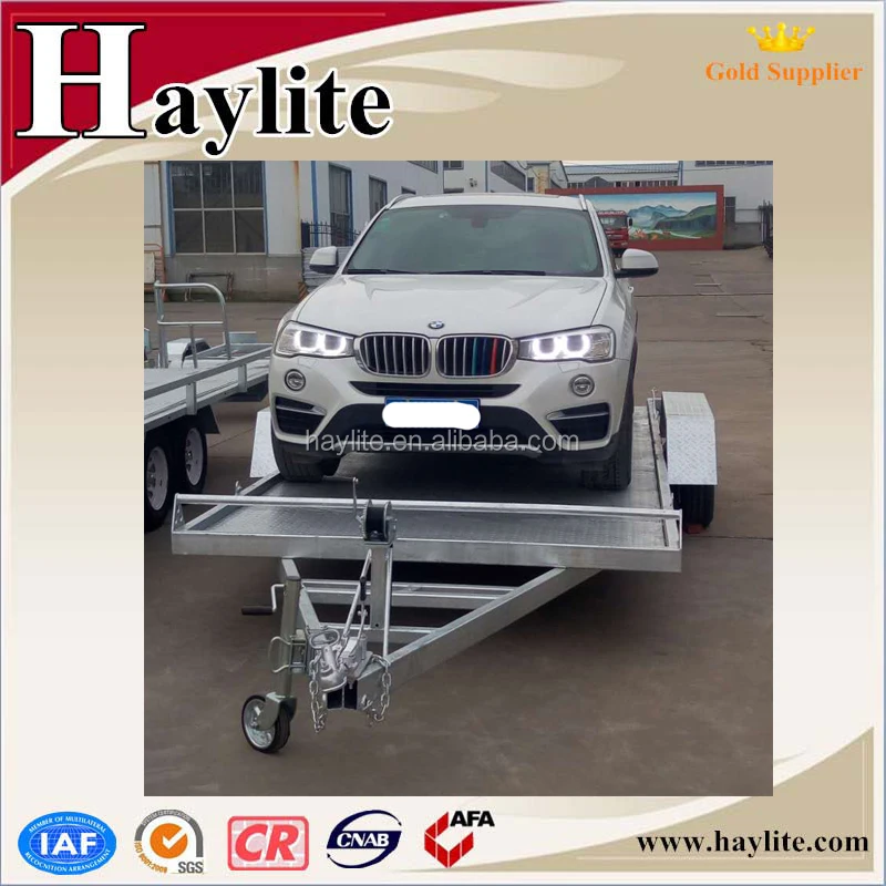 Australian galvanised Car Trailer with tandem design
