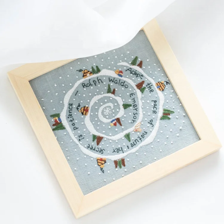 
Europe Home Decoration Handmade embroidery DIY kit 