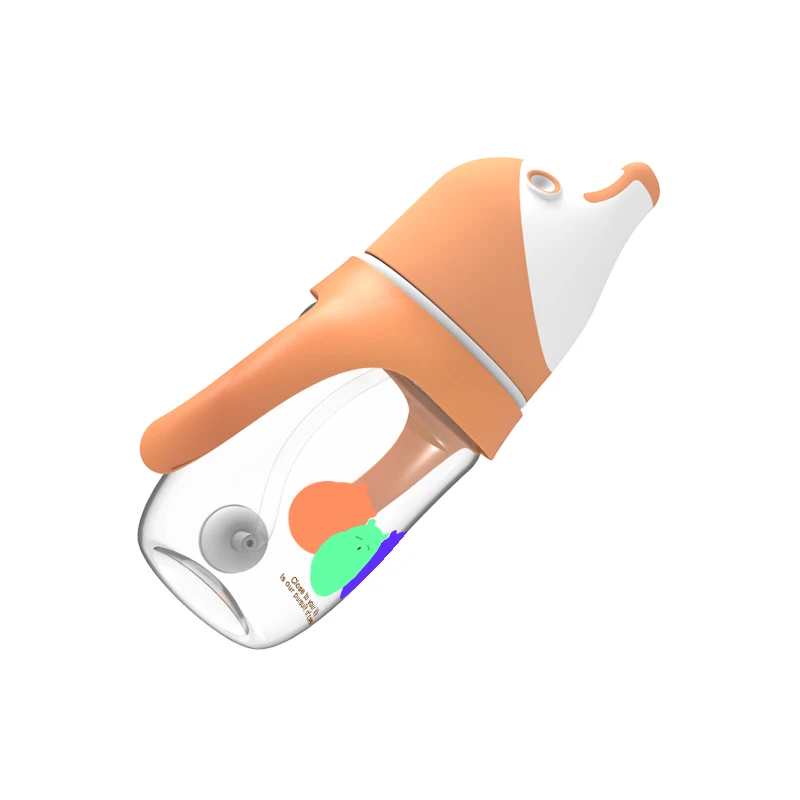 Wide Neck PP Baby Feeding Bottle With Handle Manufactory