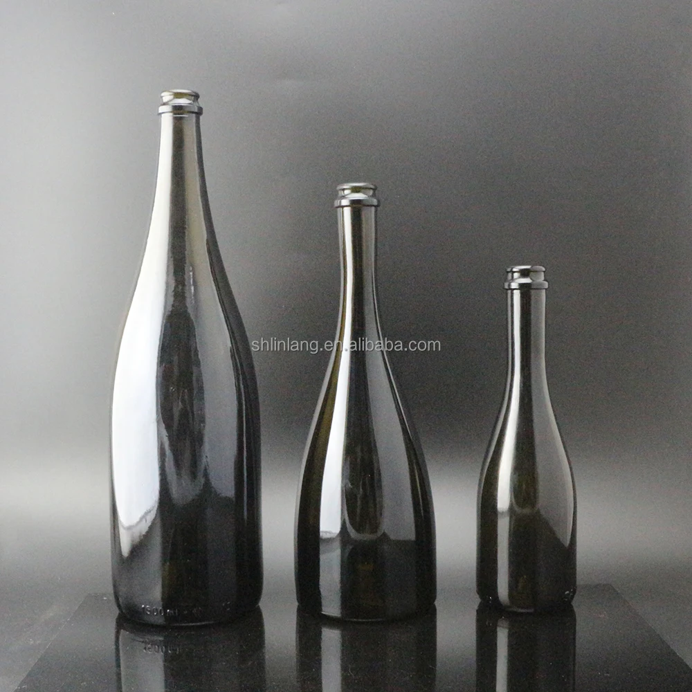 Shanghai Linlang wholesale champagne bottle sparkling wine bottle