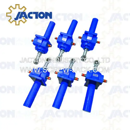 Quality Powerful 20 Ton Electric Acme Screw Jack with Hand Wheel for Lifting Position Adjustable Tr 65x10