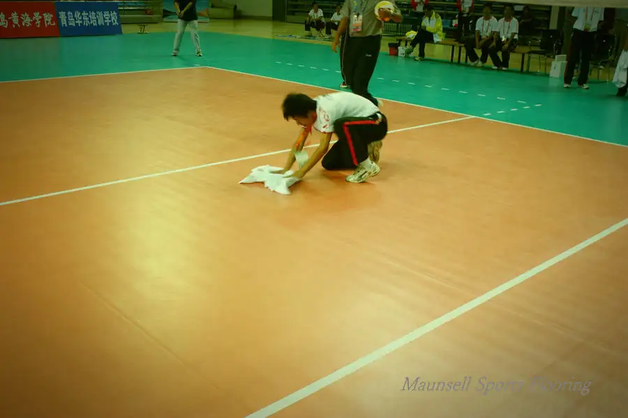 Portable Vinyl pvc plastic and rubber sports court floor for Indoor Tennis and Volleyball Sports Court