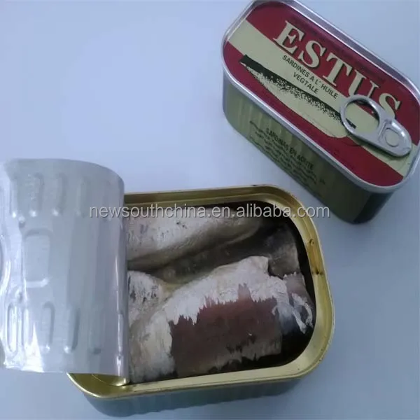 Canned Sardine tin can sardines 125G