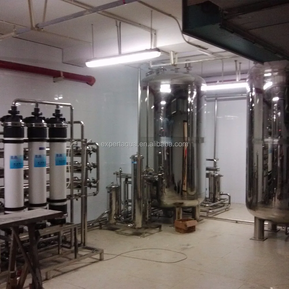 3000L/H fully automatic stainless steel drinking water treatment equipment