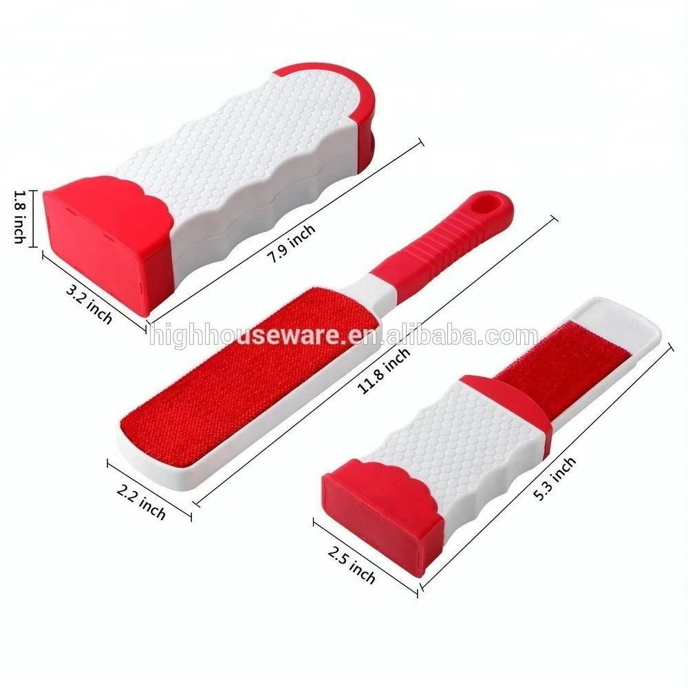 Double-Sided Pet Fur Remover Self Cleaning Pet Brush Dog Hair Remover