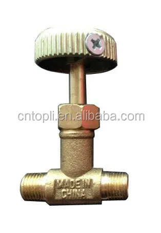 Copper Material BBQ Grill needle gas Valve