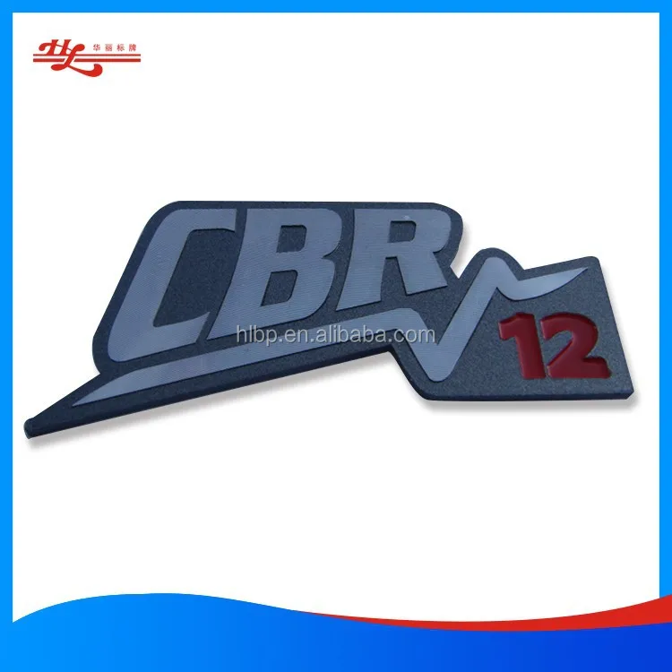 Изготовитель алюминиевых металлических табличек на заказ и логотип алмазной резки с лентой 3M