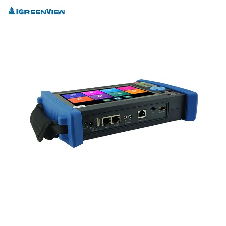 IPC-8600 Plus series surveillance equipment 7inch HD coaxial tester cctv tester